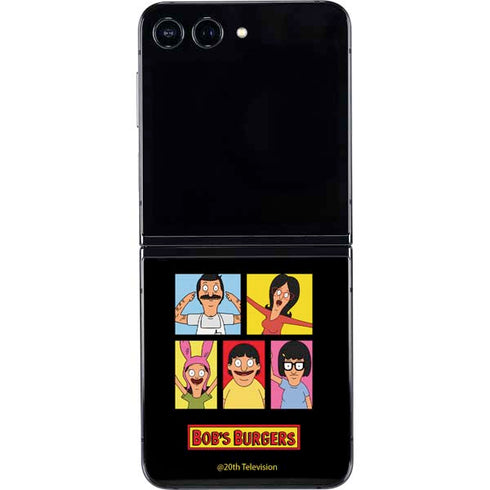 Bobs Burgers Tiles Galaxy Z Flip5 5G Skin